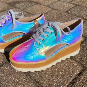Aldo Iridescent Platforms